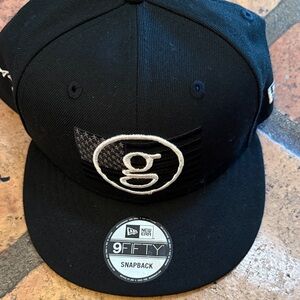 Garth Brooks New Era Black Snapback Hat with White 'g' Embroidered Logo